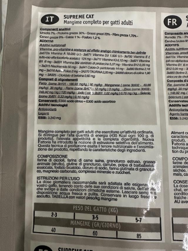NUOVA FATTORIA GATTO CROCCHETTA GRASSATA KG 15 - ALFAPIUshop